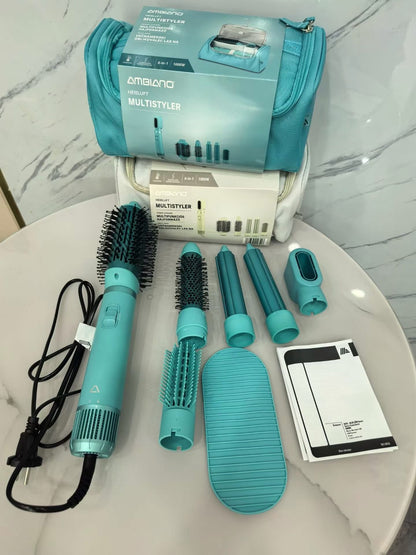 6-in-1 Hair Styler & Hot Air Brush – Dry, Curl & Volumize