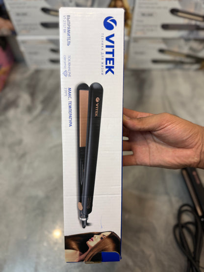 Vitek Professional Hair Styler – Curling & Straightening Iron