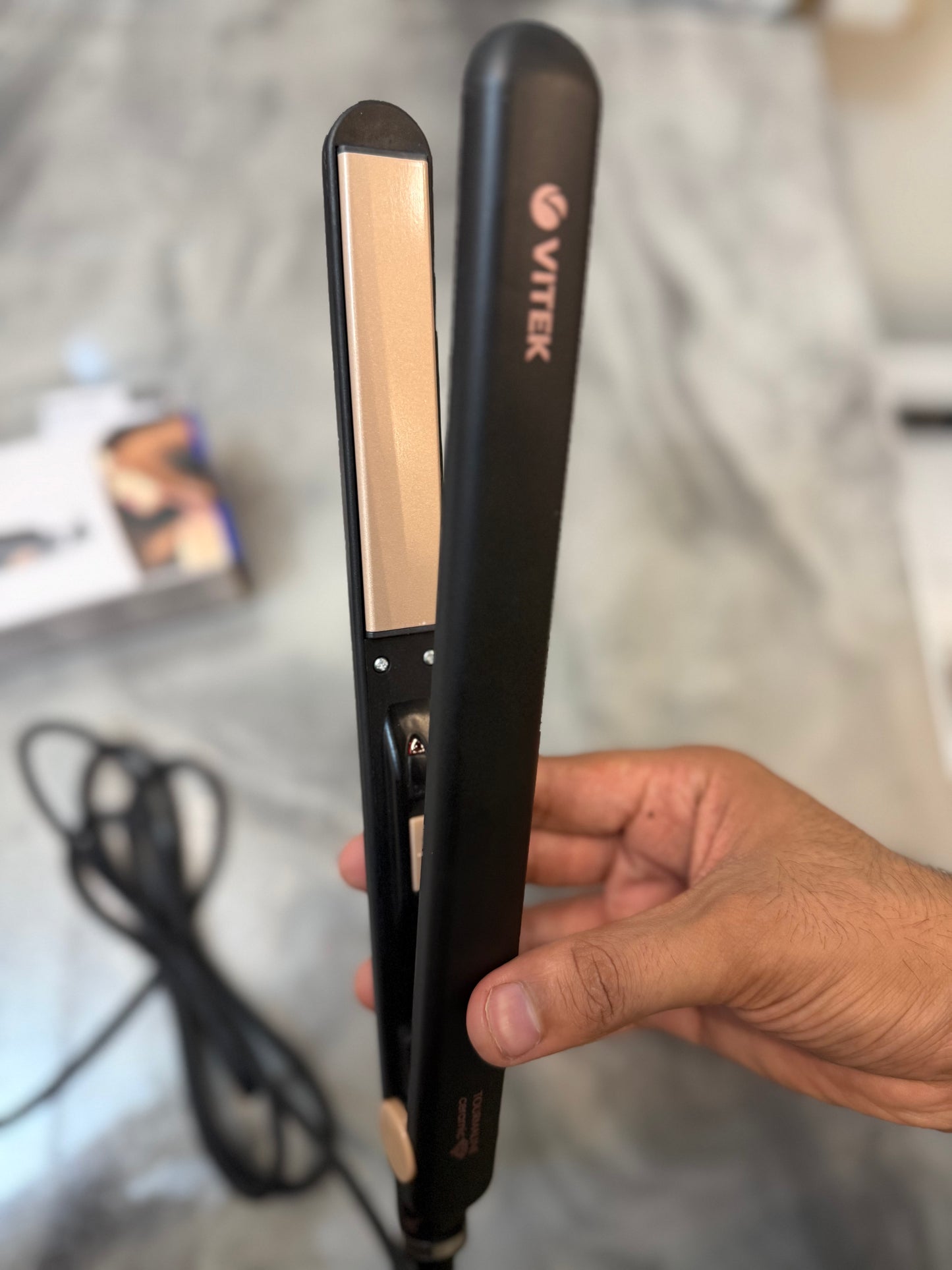 Vitek Professional Hair Styler – Curling & Straightening Iron