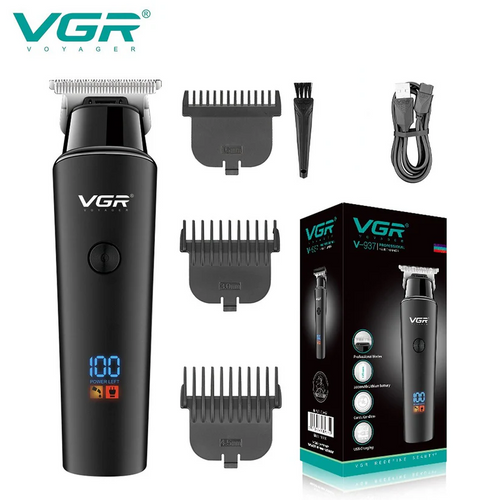 VGR Professional Hair & Beard Trimmer — Cordless Grooming Kit