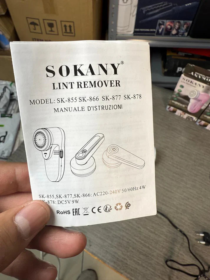 SOKANY Lint Remover & Fabric Shaver