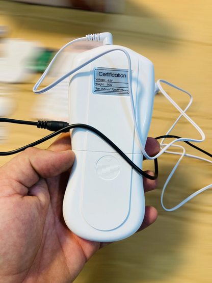 Blueidea Electronic Pulse Massager – Digital Therapy Machine with Electrode Pads