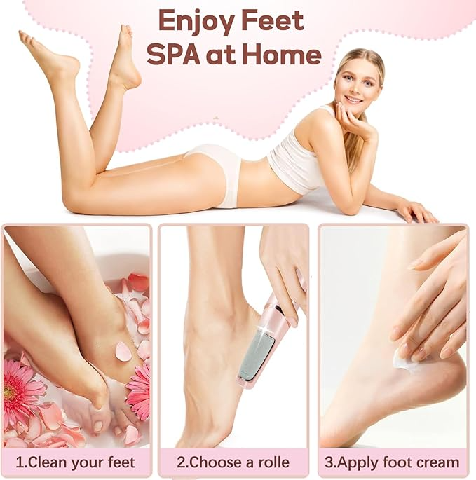 Professional Electric Callus Remover – Smooth & Soft Feet at Home