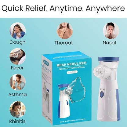 Mesh Nebulizer Kit JSL-W302 – Portable Silent Respiratory Device