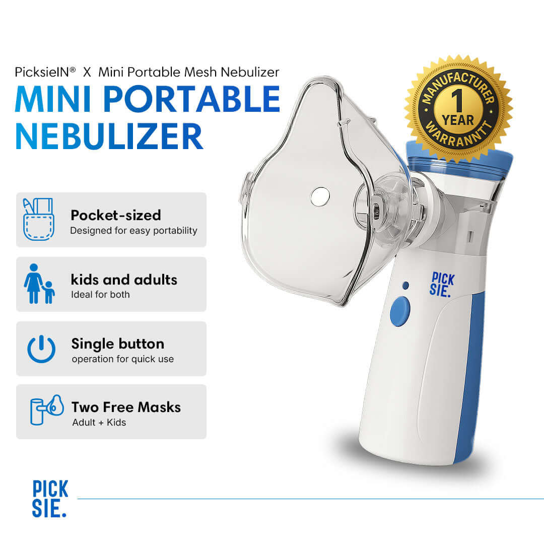 Mesh Nebulizer Kit JSL-W302 – Portable Silent Respiratory Device