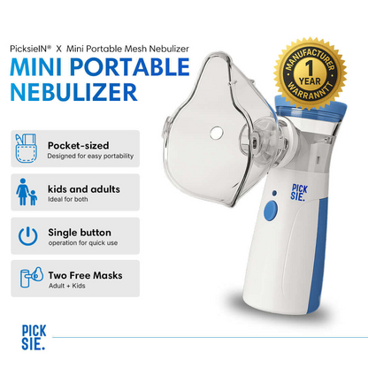 Mesh Nebulizer Kit JSL-W302 – Portable Silent Respiratory Device