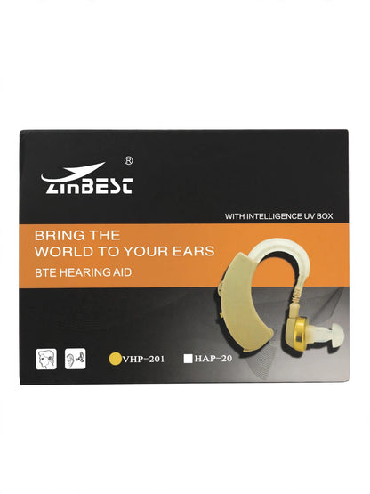 ZenBest BTC Hearing Aid – Battery Operated with UV Sanitizing Box